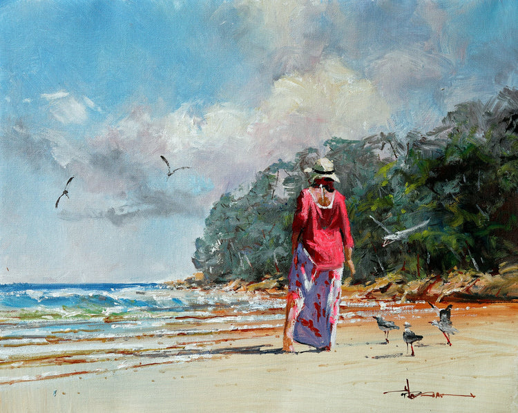 The Quiet Hour at Noosa by Robert Hagan