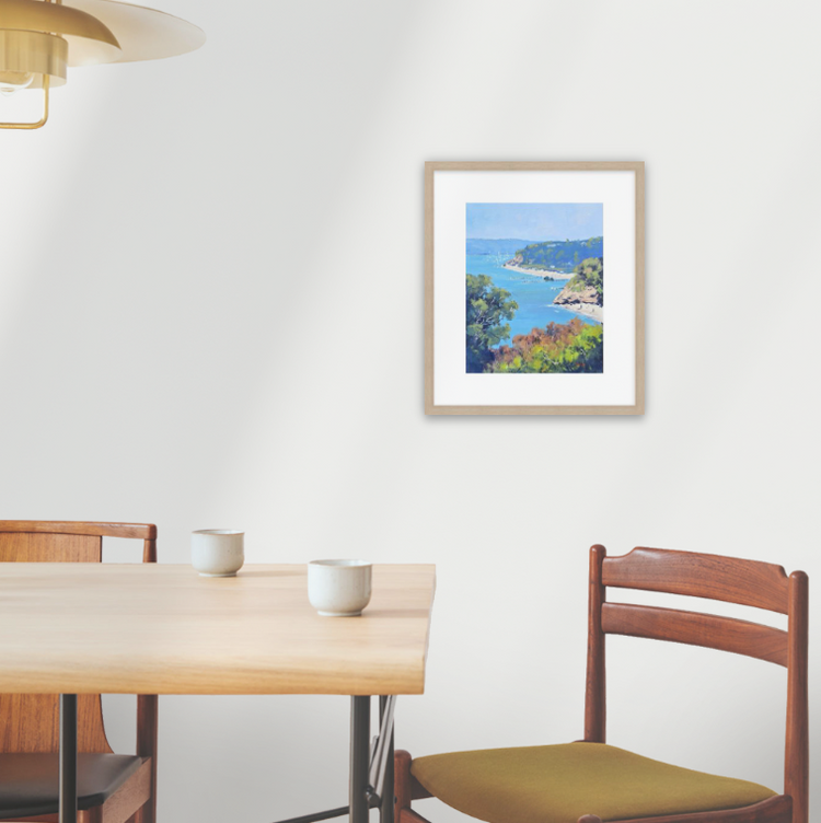 Sorrento Views - Limited Release Framed Print