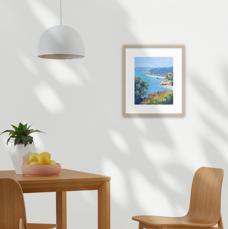 Sorrento Views - Limited Release Framed Print