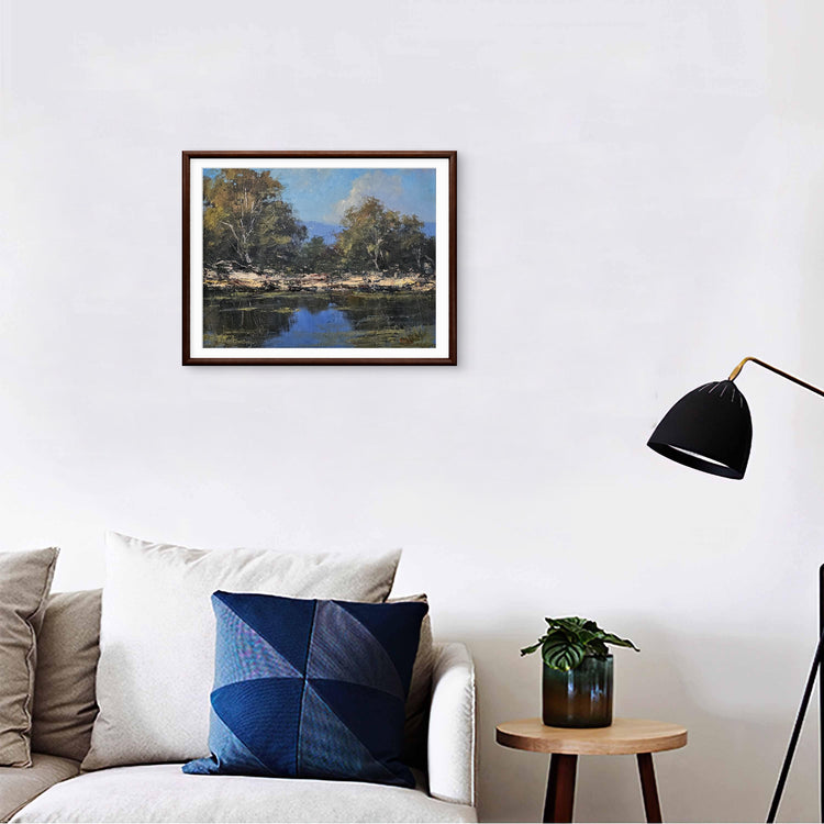 Waterhole After Passing Rain