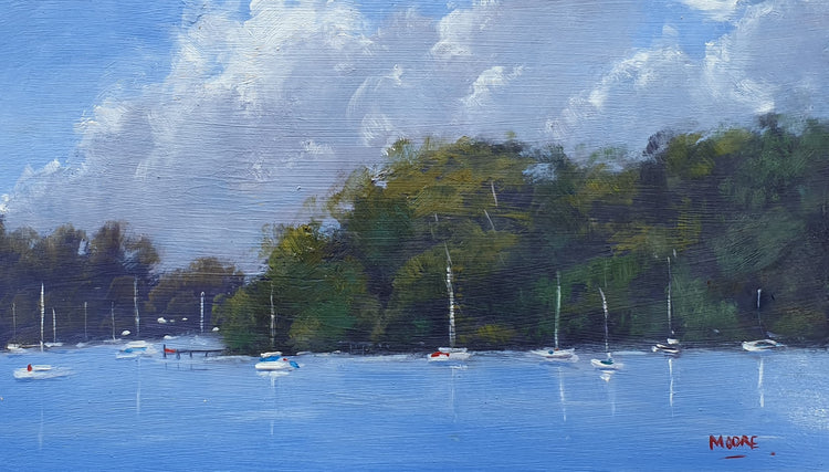 Storm Clouds Over Noosa River