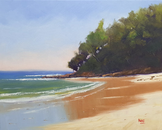 Noosa First Point Low Tide