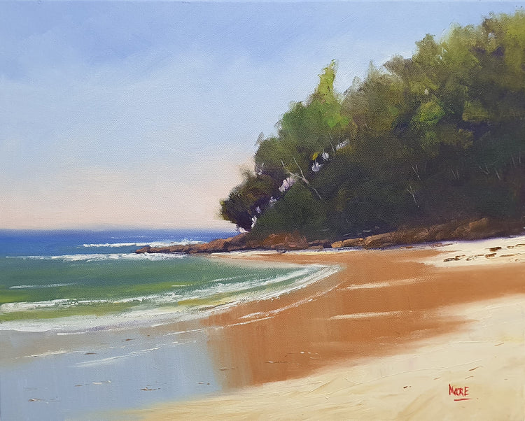 Noosa First Point Low Tide