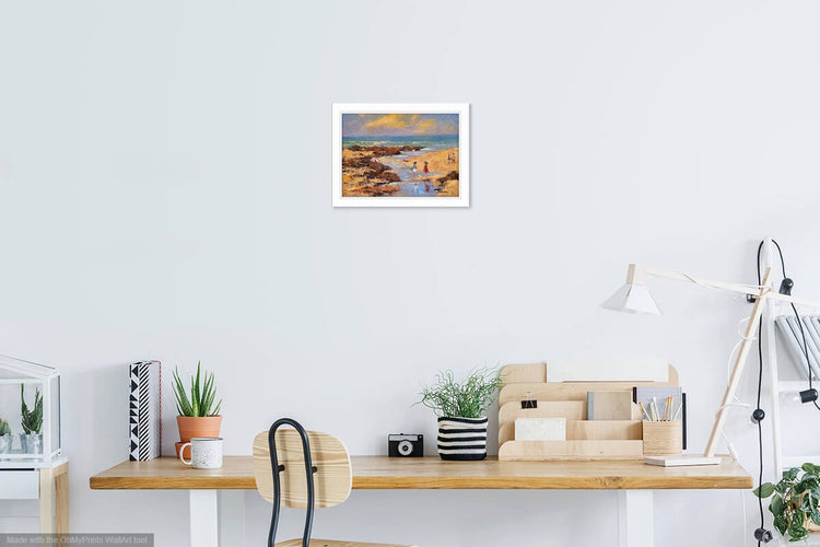 Playing In The Rock Pools