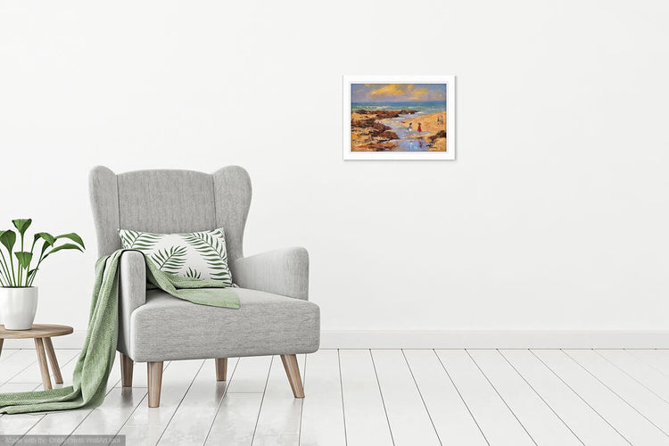 Playing In The Rock Pools