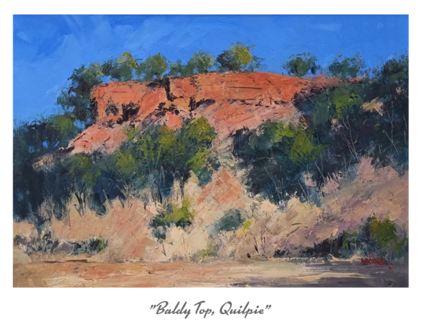 8 x 10" Baldy Top Print