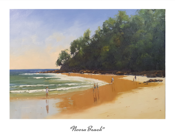 8 x 10" Noosa Beach