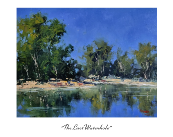 8" x 10" Print The Last Waterhole
