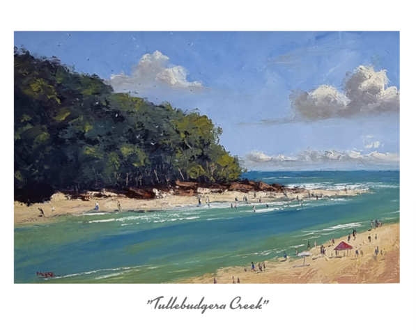 8 x 10" Tullebudgera Creek