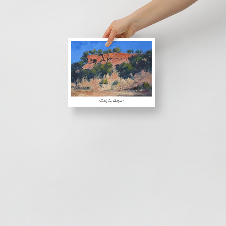 8 x 10" Baldy Top Print