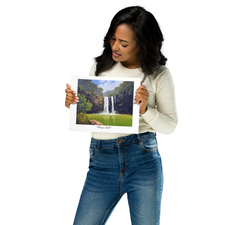 8 x 10" Print Dangar Falls, Dorrigo NSW