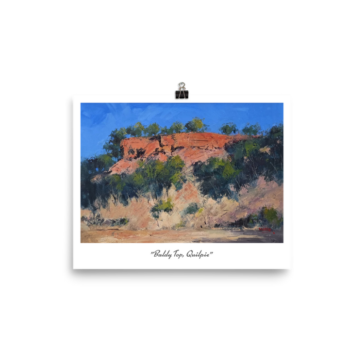 8 x 10" Baldy Top Print
