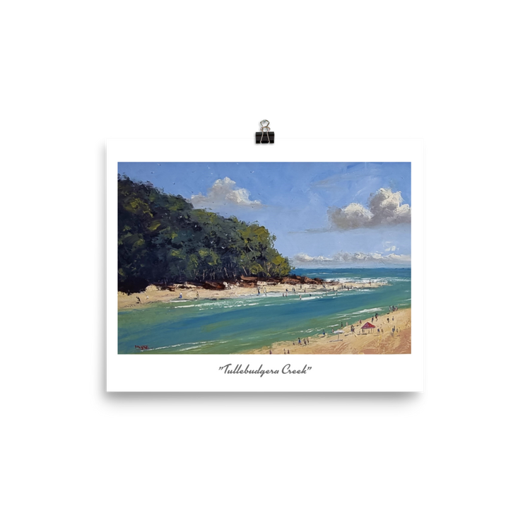 8 x 10" Tullebudgera Creek