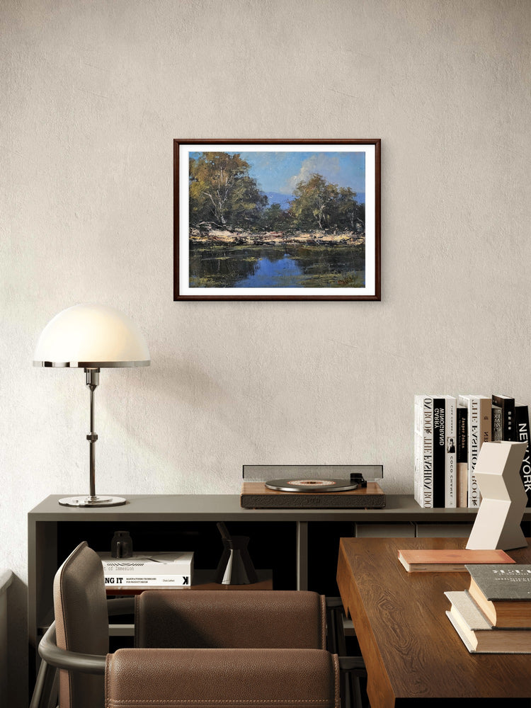 Waterhole After Passing Rain