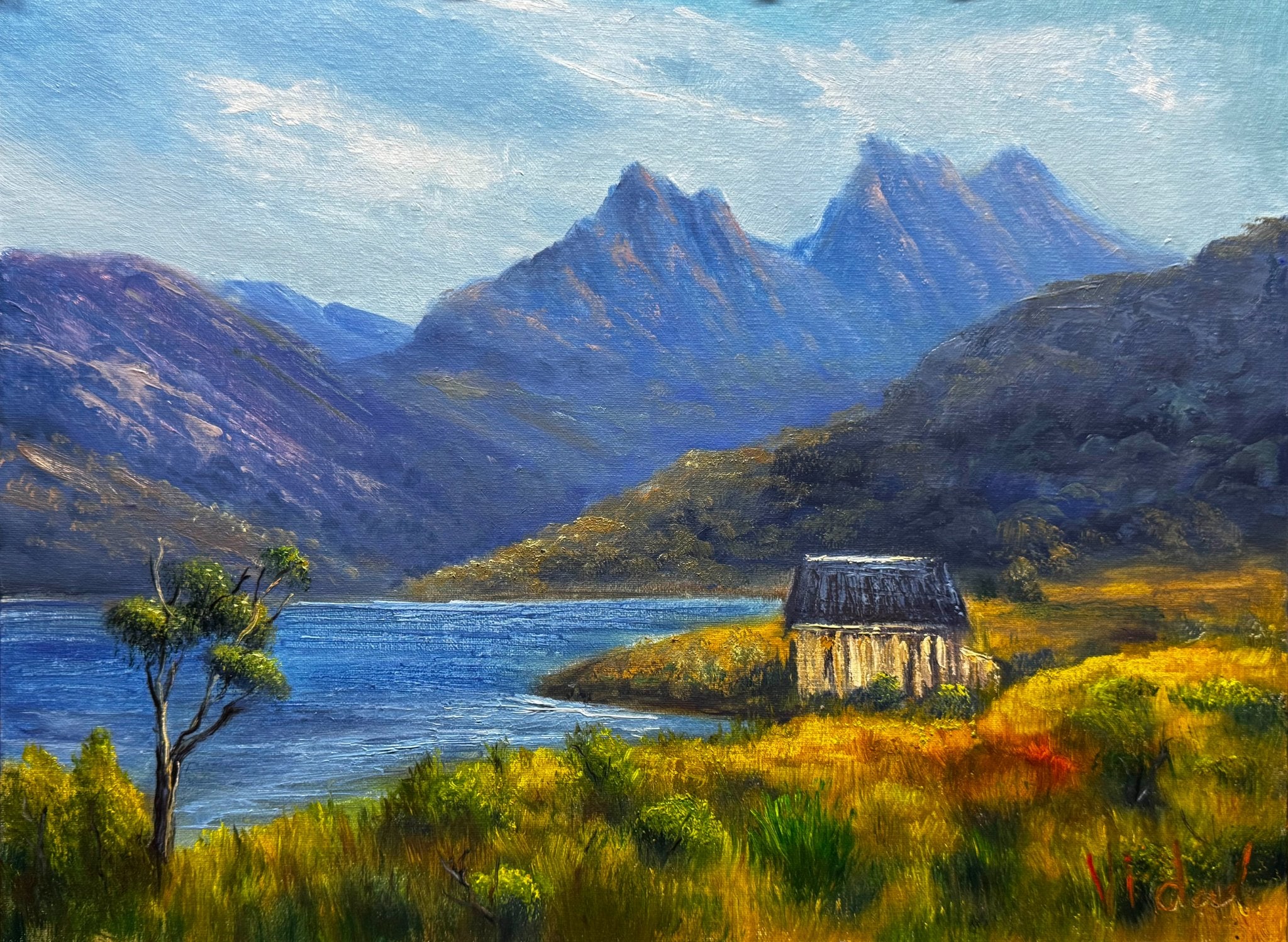 Serenity at Dove Lake Tasmania – Rod Moore Art