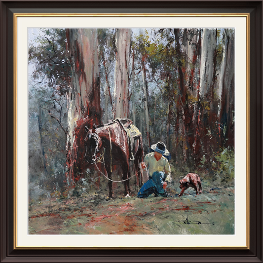 Man, Horse, Country by Robert Hagan