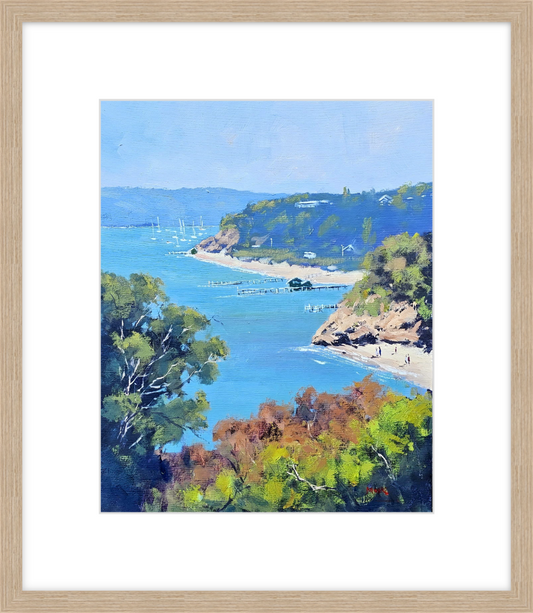 Sorrento Views - Limited Release Framed Print