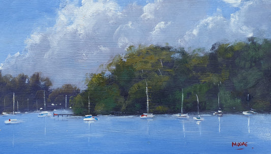 Storm Clouds Over Noosa River