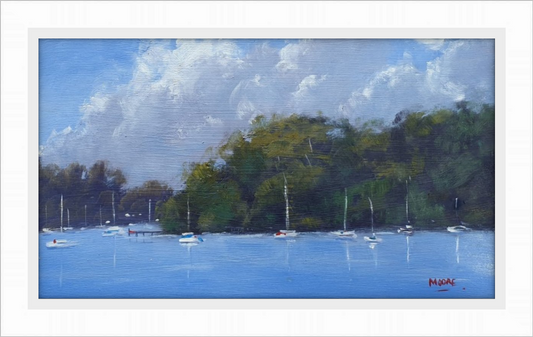 Storm Clouds Over Noosa River