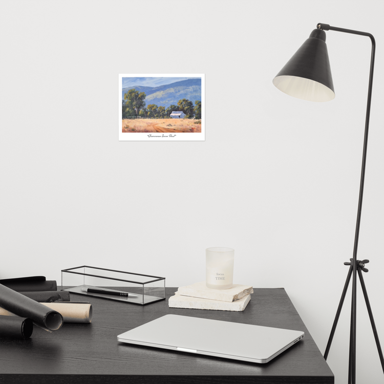 8 x 10" Glenrowan Farm Sheds