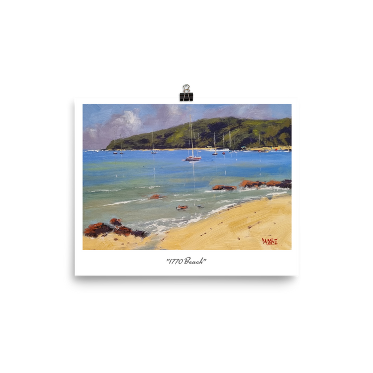 8 x 10" 1770 Beach